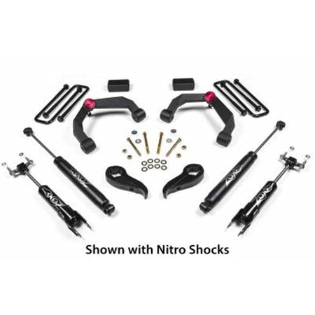 Zone Offroad Zone Offroad ZORZONC2638 3 in. with Top Overload for 2011 GMC Heavy Duty ZORZONC2638